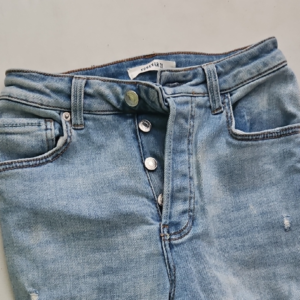 Forever 21 Light Blue High Rise Women's Jeans